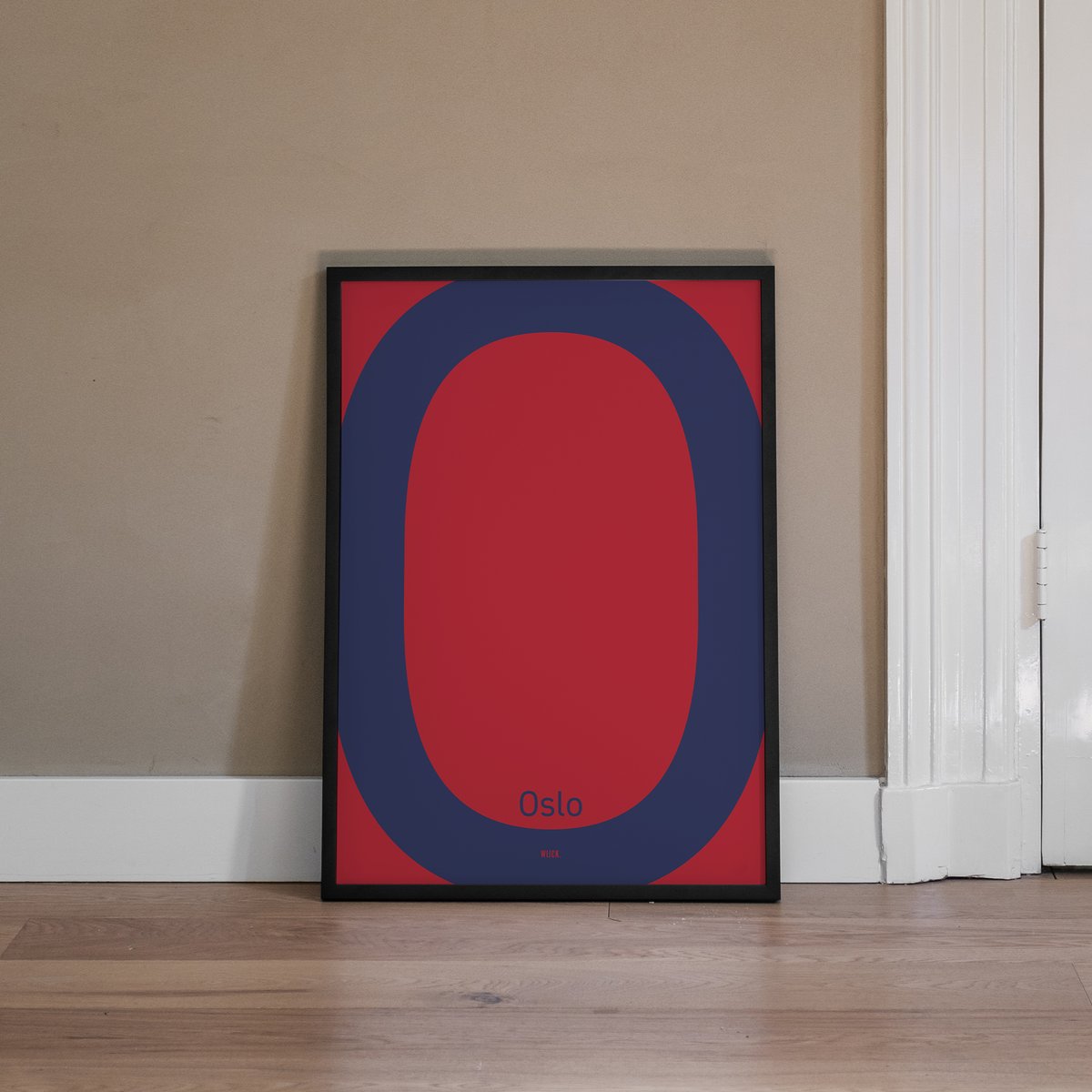 Poster von O von Oslo | WIJCK.